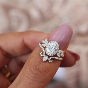 925 Sterling Silver Whimsical Ring Set